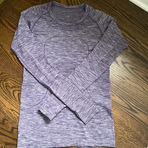 Lululemon long sleeve run swiftly